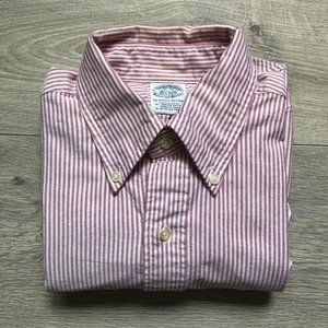 University Stripe Oxford Cotton Button Down